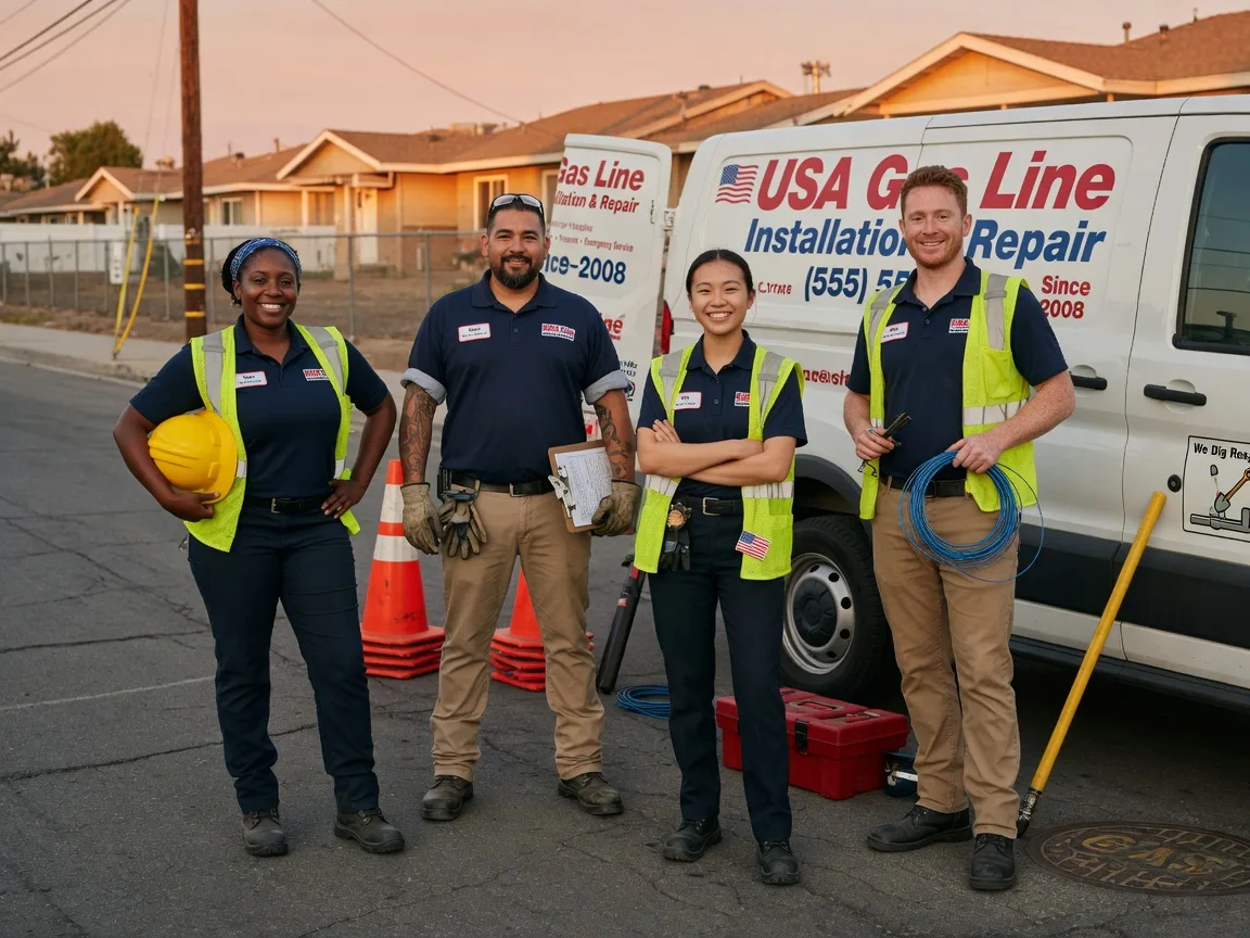 Gas Line Installation company in Bunkie, LA